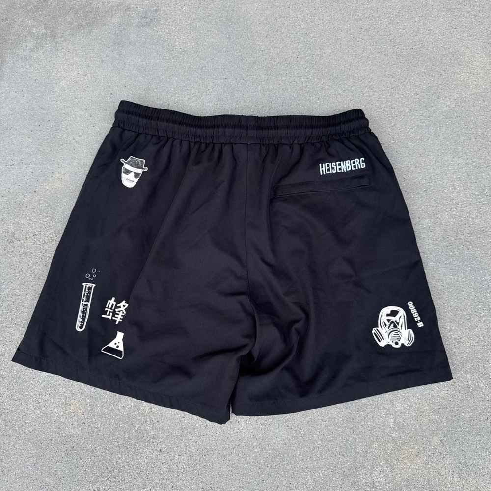 Shoe Palace Breaking Bad Heisenberg Shorts Men Large Black - Picture 9 of 10